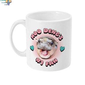 Moo Deng Mug Cute Pygmy Hippo Coffee Cup Perfect Gift for Animal Lovers 2