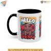 Moo Deng Mug with Graffiti Style, Cute Baby Pygmy Hippo Design Coffee Mug