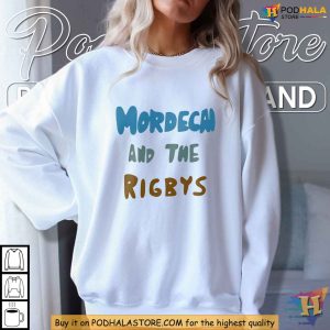 Mordecai And The Rigbys Shirt Regular Show Fans Band Reference T Shirt 2