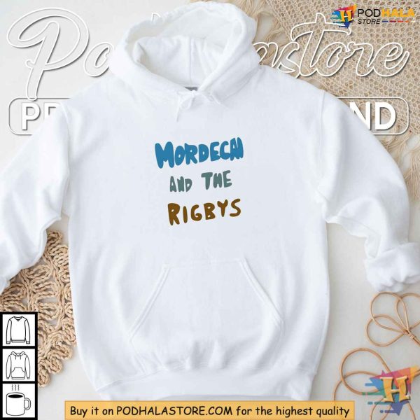 Mordecai And The Rigbys Shirt, Regular Show Fans Band Reference T-Shirt