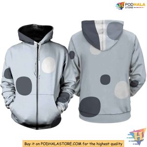 Muffin Heeler 3D Hoodie Bluey Character Cosplay Sweatshirt Family Gift Tee 3