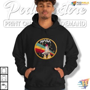 NASA Retro Space Shuttle Vintage T shirt Perfect Gift for Space Exploration Fans 4