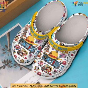 One Piece Crocs Straw Hat Pirates Shoes for Anime Fans Comfortable Wear 2