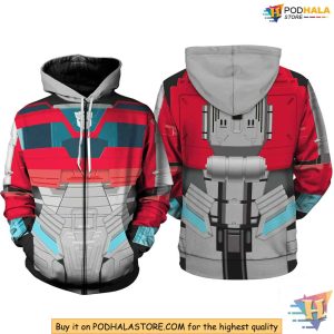 Optimus Prime 3D Hoodie Full Print Transformers Costume Cosplay Sweatshirt 2
