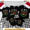 Personalized Christmas Family Shirt, Custom Name Holiday 2024 Family Tee