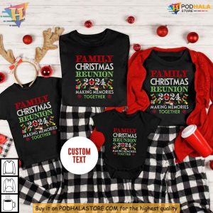 Personalized Family Christmas Reunion Shirt 2024 Memories Matching Pajamas 2