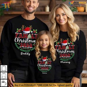 Personalized Family Christmas Shirt, Making Memories Together 2024, Holiday Gifts