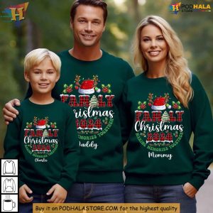 Personalized Family Christmas Shirt Making Memories Together 2024 Holiday Gifts 3