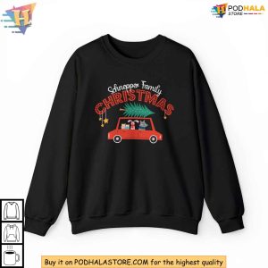 Personalized Family Christmas Shirt Retro Station Wagon Matching T Shirts 4