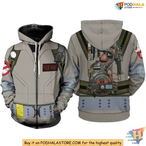 Personalized Peter Venkman Ghostbusters 1984 3D Hoodie Movie Cosplay Pullover 1