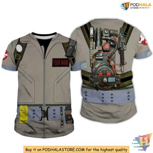 Personalized Peter Venkman Ghostbusters 1984 3D Hoodie Movie Cosplay Pullover 2