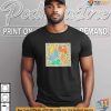 Playful Cats Keith Haring Doodle Shirt, Abstract Art Style Graphic Tee