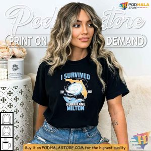 Pray for Florida Shirt, Hurricane Milton Survivor Florida Oct 2024 Apparel
