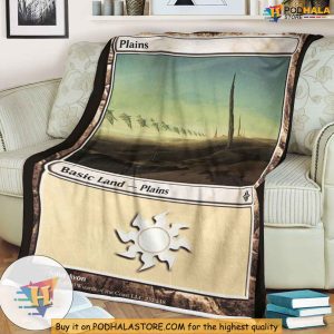 Roe-232 Magic The Gathering Blanket, Plains Game MTG John Avon Art Gift