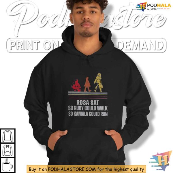 Rosa Parks and Kamala Shirt, Inspirational Women Leaders Civil Rights Tee