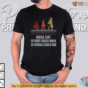 Rosa Parks and Kamala Shirt Inspirational Women Leaders Civil Rights Tee 4