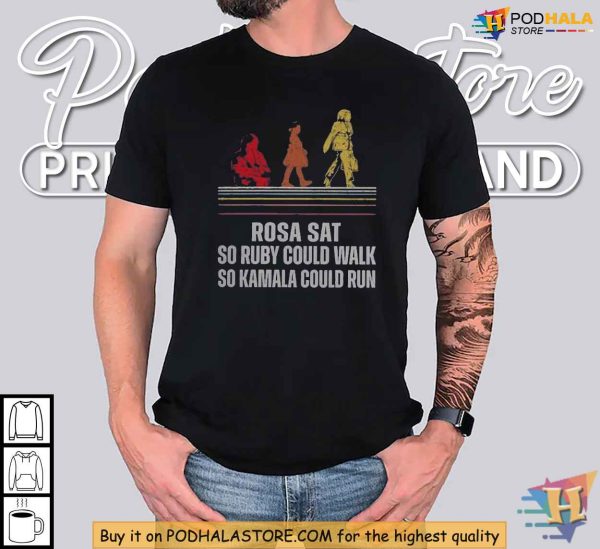 Rosa Parks and Kamala Shirt, Inspirational Women Leaders Civil Rights Tee