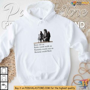 Rosa Parks and Kamala Shirt Ruby Bridges Walks Kamala Runs Empowerment Tee 4