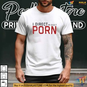 Sarcastic Midget Porn Shirt Dark Humor Graphic Tee for Adults 4
