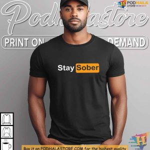 Stay Sober Hoodie Inspirational Shirt for Living Alcohol Free 2