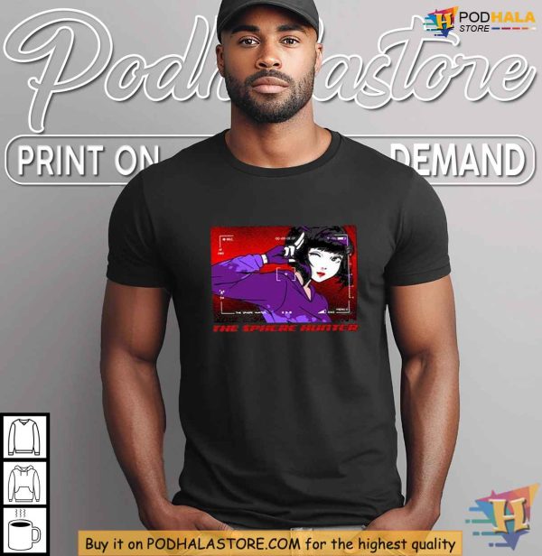Suzi The Sphere Hunter Shirt, Sci-Fi Character Tee for Retro Anime Fans
