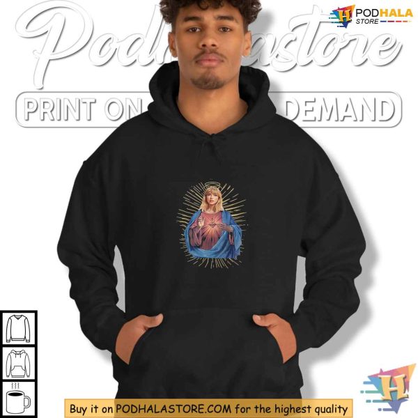 Taylor Swift Jesus Shirt, Celebrity Religious Art Tee for Swifties Fans