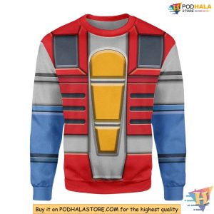 Transformers Optimus Prime 3D Hoodie Cool Cosplay Apparel for Fans 4