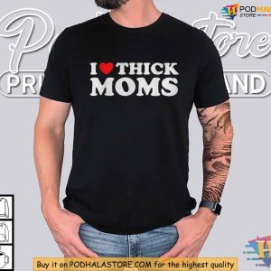 Trendy I Love Thick Moms Sweatshirt Fun Body Positive Curvy Women Apparel 2