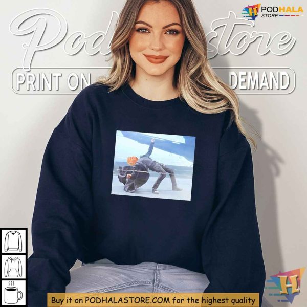 Trump Matrix Dodge Parody Shirt, Political Satire Meme Tee for Fans
