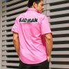 Vegeta Badman Shirt, Dragon Ball Z Inspired Pink Hawaiian Shirt, Anime Fan Apparel
