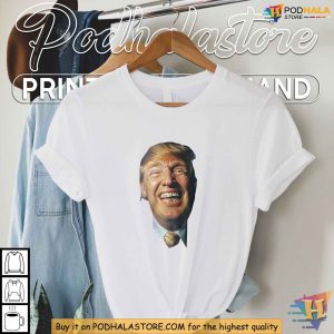 xQc Trump Shirt, Funny Political Satire Tee Meme Apparel for Influencer Fans