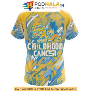 Anaheim Ducks 3D Hoodie for Childhood Cancer Awareness Show Your Support 4