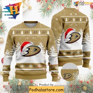 Anaheim Ducks Sweater Funny Christmas Ugly Sweater Creative Xmas Gift 2