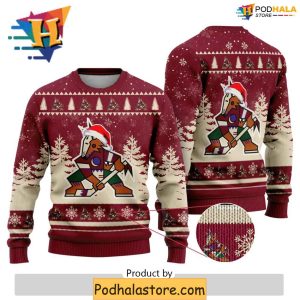 Arizona Coyotes Sweater NHL Merch Christmas Vacation Gift Idea 2