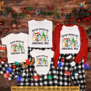 Bluey Family Matching Christmas Shirt, Funny Xmas Gifts for Families