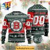 Boston Bruins Sweater Personalized Family Xmas Gift for NHL Celebrations