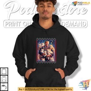 Cats for Trump Christmas Shirt Donald Trump Christmas Gifts for Fans 2