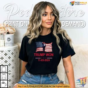Celebrate Trump Victory 2024 with Trump Won 2024 Shirt for MAGA Supporters 4