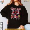 Christmas Thug Life Shirt with Iconic Movie Characters in Streetwear