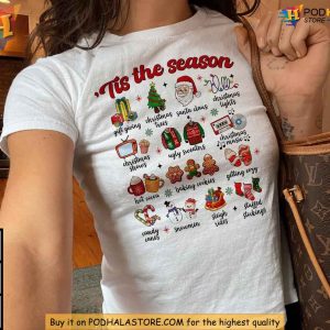 Coquette This The Season Christmas List Shirt, Funny Xmas Gift Ideas