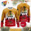 Custom Chicago Blackhawks Sweater, Funny Xmas Sweater for Hockey Fans