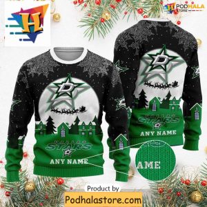 Custom Dallas Stars Sweater for Christmas Funny Xmas Sweater for Fans 1