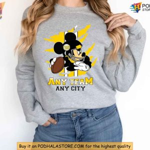 Custom Disney Football Sweatshirt Xmas Gift Ideas for Sports Lovers 3