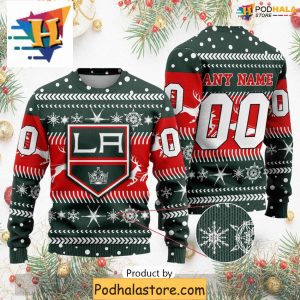 Custom Los Angeles Kings Ugly Sweater, Best Xmas Gift for Fans