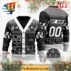 Custom Los Angeles Kings Ugly Sweater for Hockey Fans Xmas Cheer