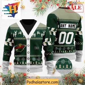 Custom Minnesota Wild Ugly Sweater Perfect Family Christmas Apparel 2