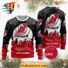 Custom New Jersey Devils Ugly Sweater, Personalized NHL Christmas Apparel
