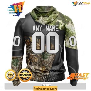 Custom Vegas Golden Knights 3D Hoodie Unique Hunting Camouflage NHL Fan Design 2
