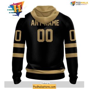 Customizable Golden Knights 3D Hoodie Blackout Design Vegas Golden Knights Clothing for Fans 2