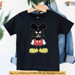 Darth Vader Star Wars Mickey Mouse Shirt, Funny Xmas Gift Ideas for Fans